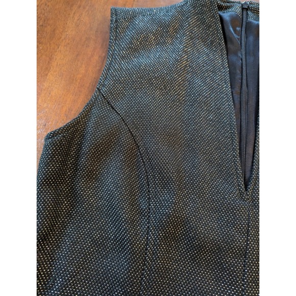 NEW Coldwater Creek Flute Neck Sheath Dress Size P10 Petite Black Old Money - Picture 9 of 16